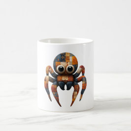 Taza De Café Parchwork Spider Mug