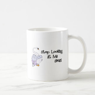 Taza De Café Pare el mirar de mí cisne