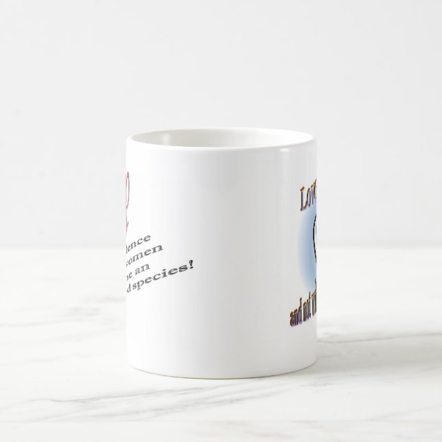 Taza De Café Pare la violencia (Centro)