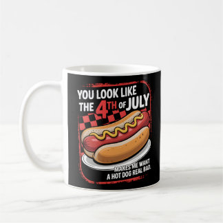 Taza De Café Parece Que El 4 De Julio Me Hace Querer Un Calor