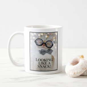 Taza De Café ¡Parece un refrigerio! Gato Cuto En Gafas Nerviosa