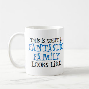 Taza De Café parece una familia fantástica