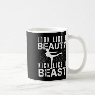 Taza De Café Parecen Bellas Patas Como Bestia Kickboxer Athleti
