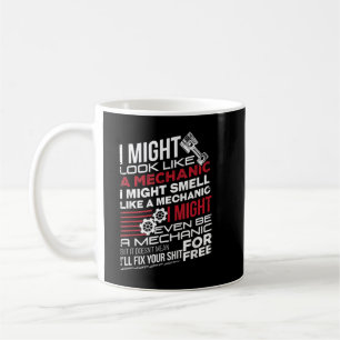Taza De Café Pareceré un mecánico de automóviles Mecánico de au