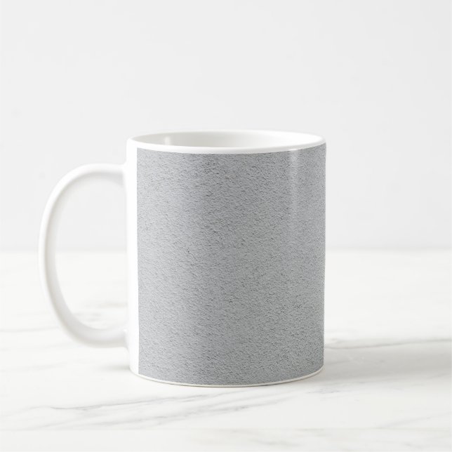 Taza De Café Pared de hormigón gris pintada (Izquierda)
