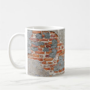 Taza De Café Pared de ladrillo marrón