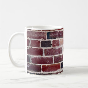 Taza De Café Pared de ladrillo marrón