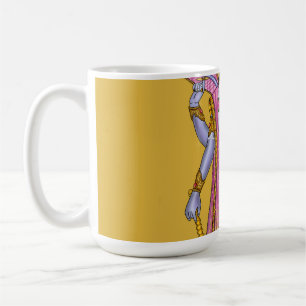 Taza De Café Pared de Lord Vishnu