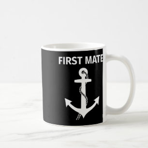 Taza De Café Pareja coincidente de primer oficial de navegación