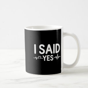 Taza De Café Pareja coincidente fiesta de compromiso dije premi