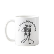 Pareja de esqueleto bailando