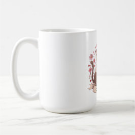 Taza De Café Pareja de Gatos Caóticos – Pegatina de Amor Capric