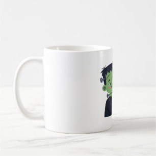 Taza De Café Pareja de Monstruos de Frankenstein Arte de Hallow