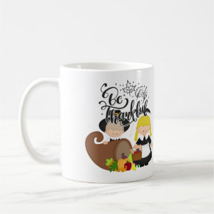 Taza De Café Pareja de Peregrinos - Sé Agradecido