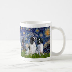 Taza De Café Pareja de Springer Inglés - Noche estrellada