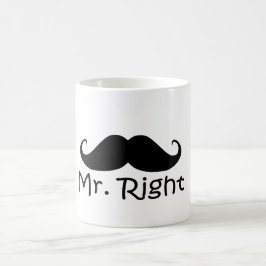 Taza De Café pareja divertida mug set x2,mrs siempre correcto
