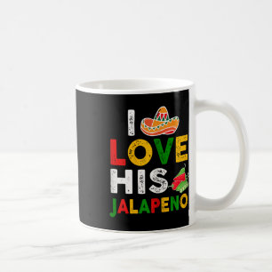Taza De Café Pareja mexicana Cinco De Mayo Mujer Que Amo Su Jal