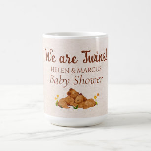 Taza De Café Pareja neutra de género para la ducha de bebé