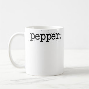 Taza De Café Parejas de Halloween emparejadas Sal y Pimienta Fá