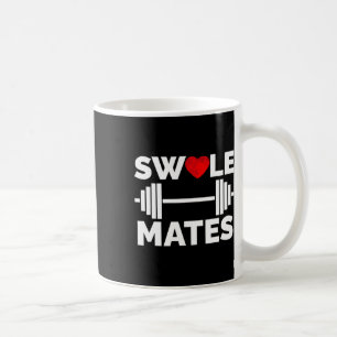 Taza De Café Parejas de juego de máscaras Swole Parejas de entr