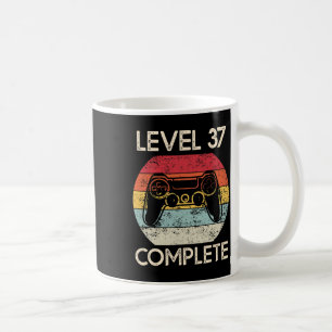 Taza De Café Parejas del 37° Aniversario Boda Husbynd Gamer Fun