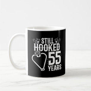 Taza De Café Parejas lindas 55º aniversario Casados 55 años