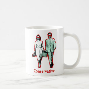 Taza De Café Pares conservadores felices