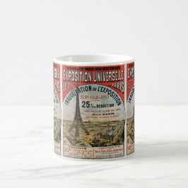 Taza De Café París 1889 - Expostion de exposición universal