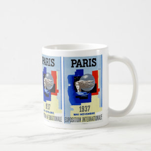 Taza De Café París 1937 ~ Exposición Internacional
