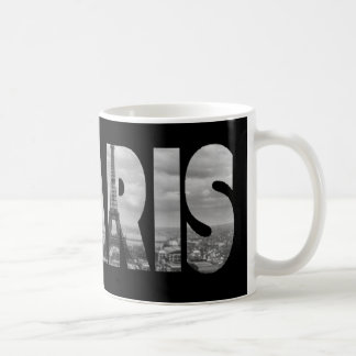 Taza De Café París blanco y negro