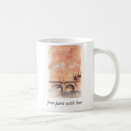 TAZA DE CAFÉ PARÍS BONJOUR