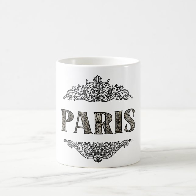 Taza De Café París Coffee Mug (Centro)
