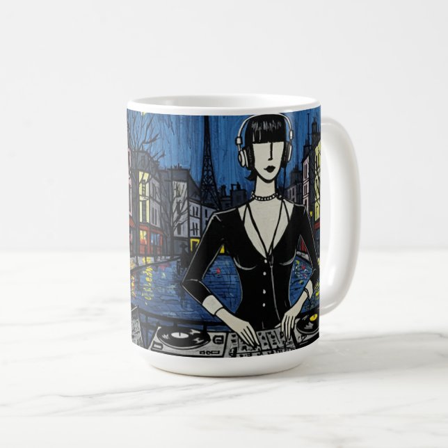 Taza De Café Paris DJ Art Collection（クラブカルチャー × パリ アートシリーズ） (Anverso derecho)