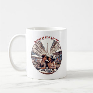 Taza De Café París es para enamorados