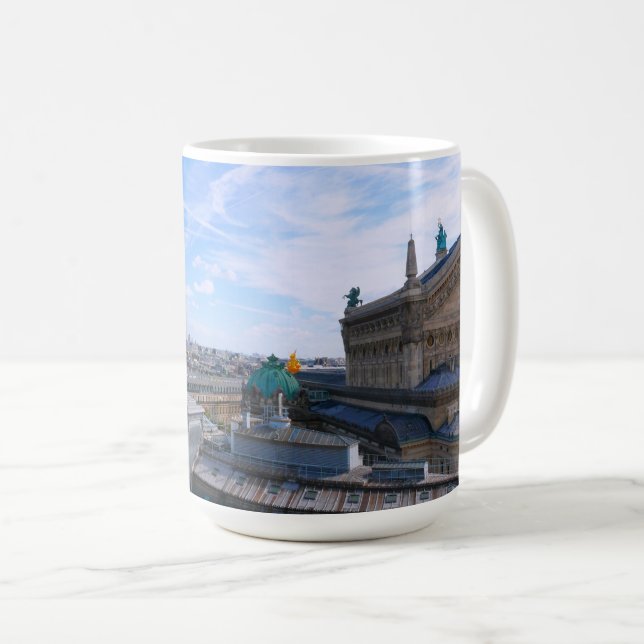Taza De Café París. Francia. Palais Garnier (Anverso derecho)