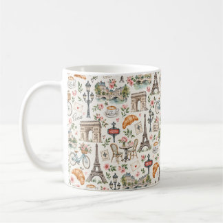 Taza De Café Paris Icons Chic Design
