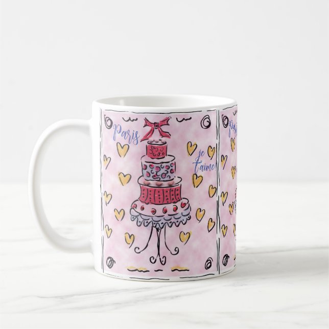 Taza De Café Paris je t'aime (Izquierda)