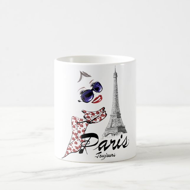 Taza De Café paris T-Shirt (Centro)
