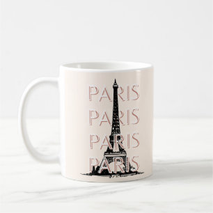 Taza De Café París Viajes arte, Viajes de arte, Pastel, Minimal