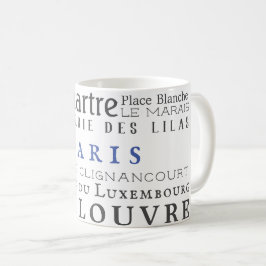 Taza De Café París y sus puntos de referencia