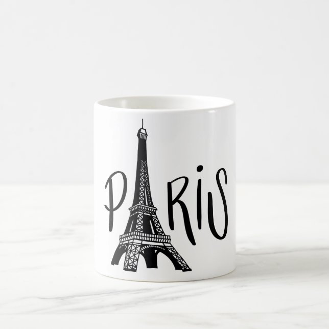 Taza De Café ParisEiffel Tower Design Coffee Mug (Centro)
