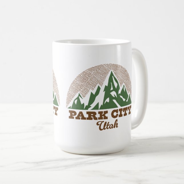 Taza De Café Park City Utah Mug (Anverso derecho)