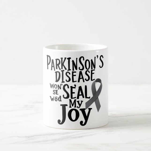 Taza De Café Parkinson no se robará mi alegría (Centro)