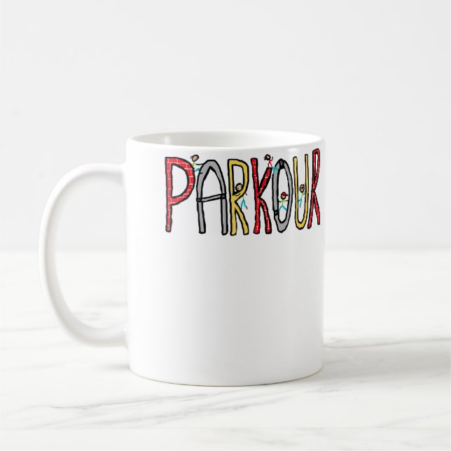 Taza De Café Parkour (Izquierda)