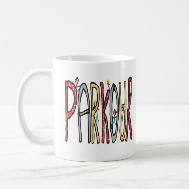 Taza De Café Parkour (Izquierda)