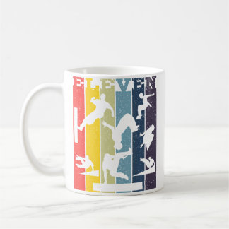 Taza De Café Parkour 11Th Birthday