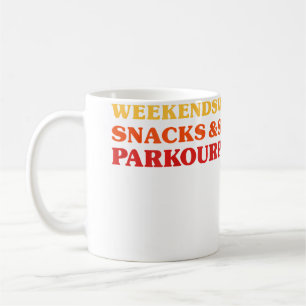 Taza De Café Parkour Para Mujeres Parkour Para Hombres Me Encan