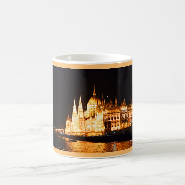 Taza De Café Parlamento de Budapest (Centro)
