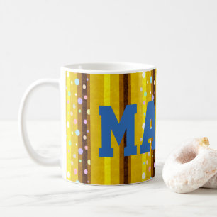 Taza De Café Paro amarillo pardo