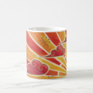 Taza De Café Paro "ancho" del atardecer
